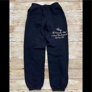 NWOT Cherry LA black sweatpants